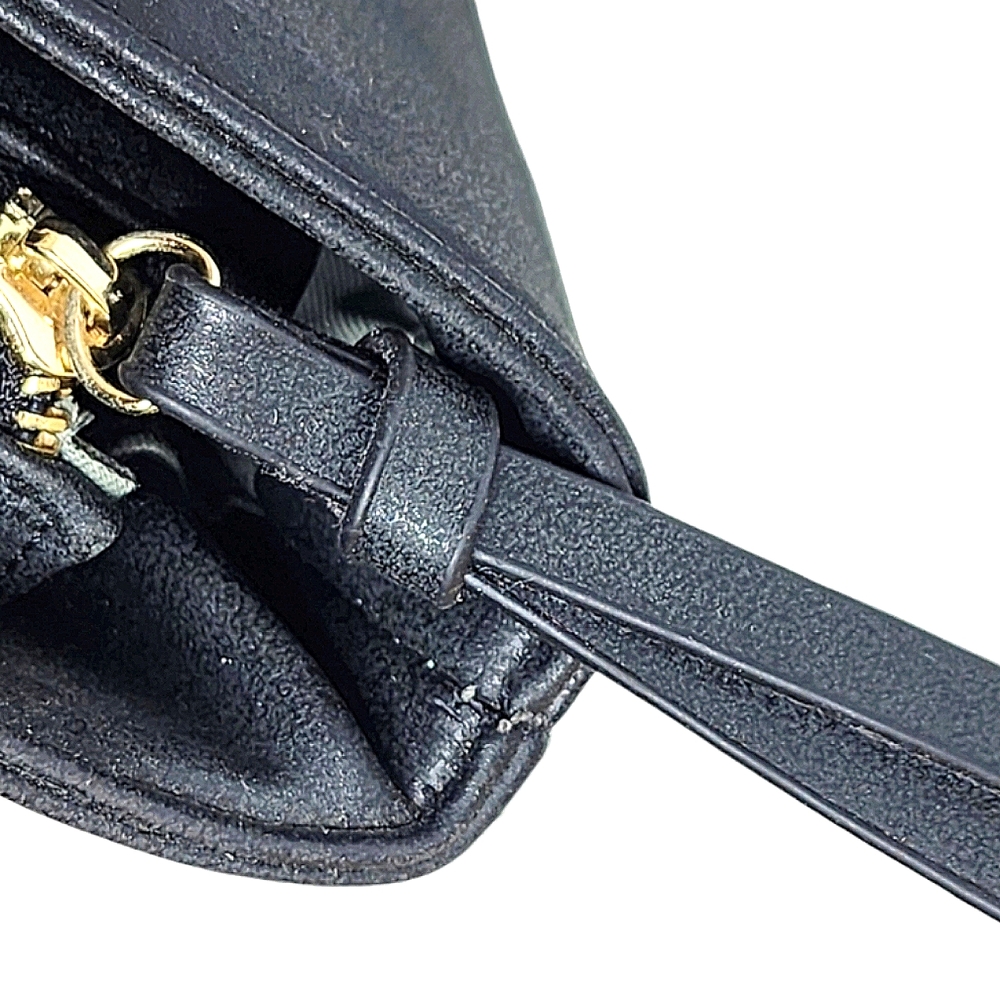 Tony Bianco leather shoulder bag black 44x30 cm - Picture 9 of 16